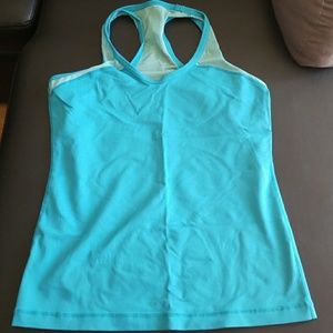 Light blue Lululemon tank